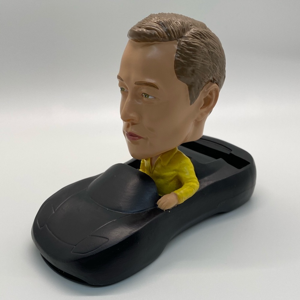 Elon Musk, Tesla Roadster, SpaceX Bobblehead